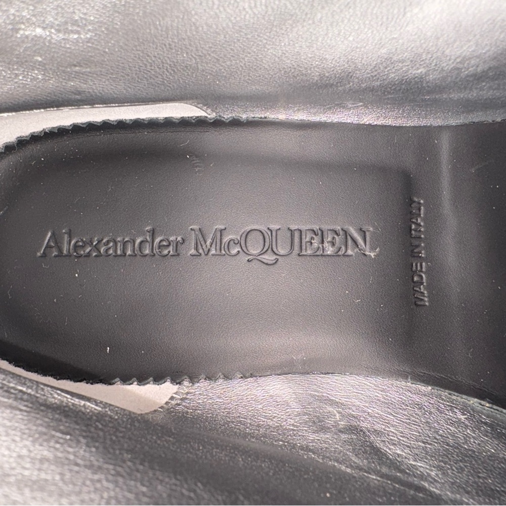 Alexander McQueen Shoes in Black and Silver